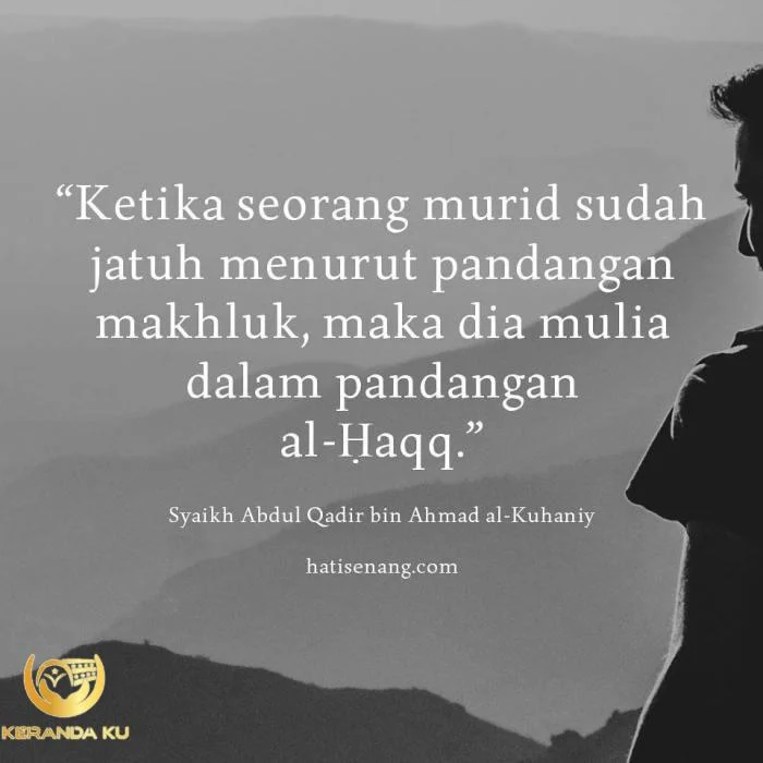 Kata kata syekh abdul qodir jaelani tentang adab