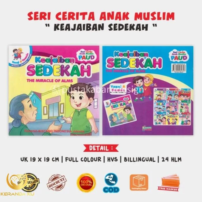Seri Cerita Anak Muslim Keajaiban Sedekah - TK dan PAUD | Lazada Indonesia Seri Cerita Anak Muslim Keajaiban Sedekah - TK dan PAUD | Lazada Indonesia