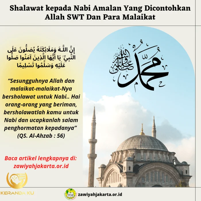 Makna allah bershalawat kepada nabi