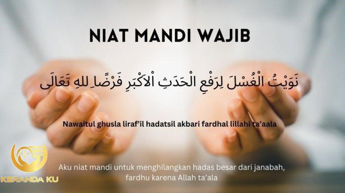 Tata cara mandi wajib sesuai sunnah