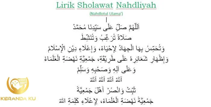 Lirik lagu snada neo shalawat