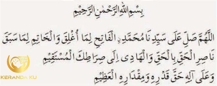 Shalawat al fatih dan manfaatnya