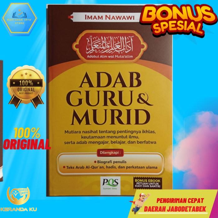 Jual Kitab terjemah adab adabul alim wal mutaalim mutaallim muta allim ...