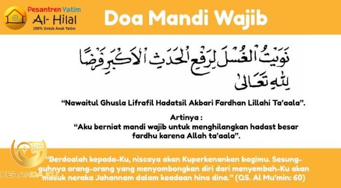 Tata Cara Mandi Wajib Setelah Haid yang Benar Menurut Islam, Lengkap ...