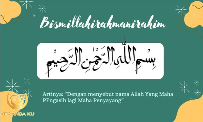 Cara mengucapkan Bismillah sesuai Makhraj - YouTube