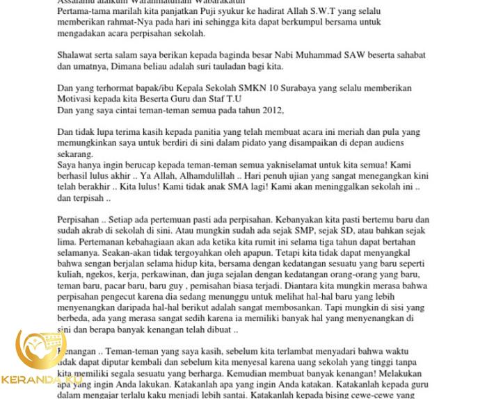 Pidato singkat tentang sedekah