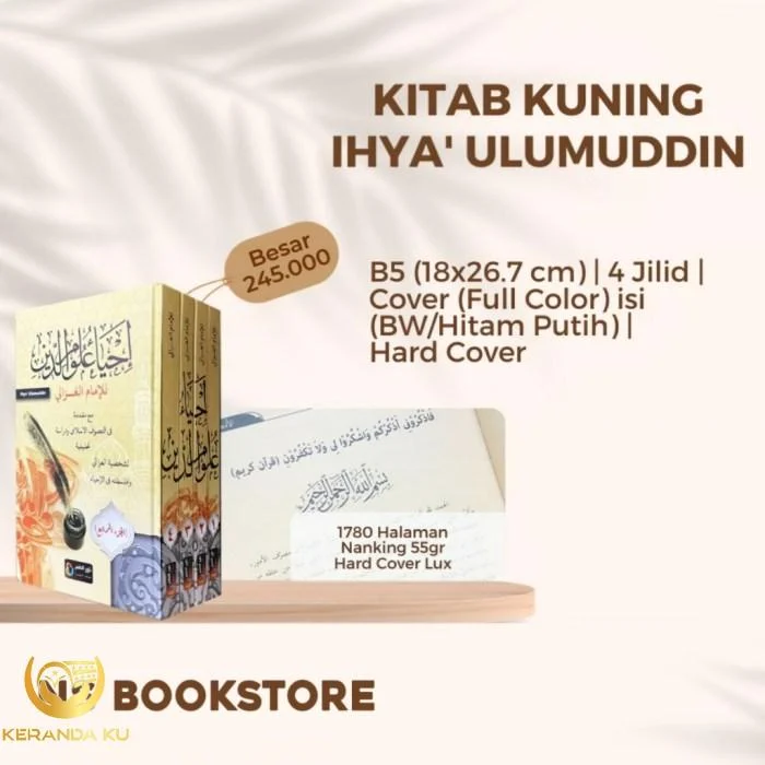 Jual Kitab Ihya Ulumuddin Ihya' Ulumudin Juz 1-4 Lengkap Original ... Jual Kitab Ihya Ulumuddin Ihya' Ulumudin Juz 1-4 Lengkap Original ...