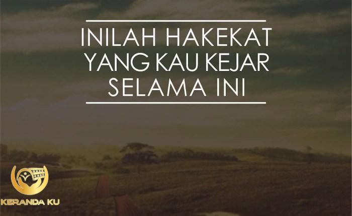 48+ Kata Bijak Islami Tentang Kehidupan Dunia Akhirat