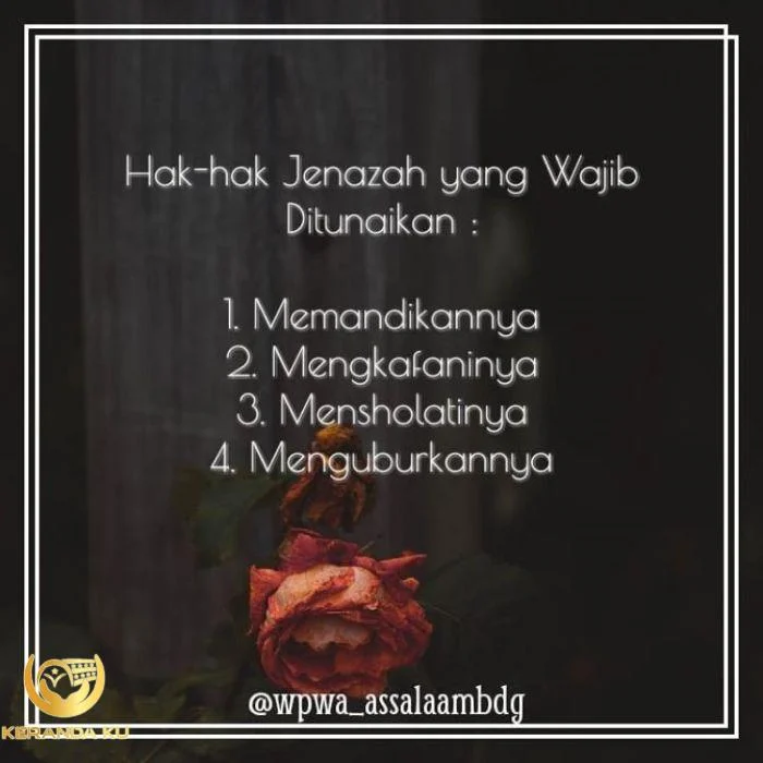 Cara memandikan jenazah yang tidak utuh