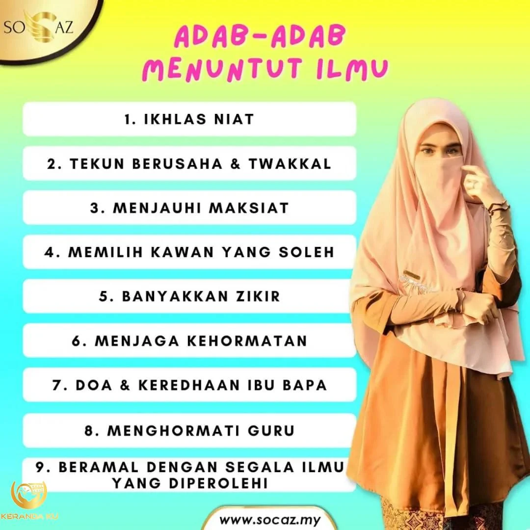 Adab-adab Menuntut Ilmu – SOCAZ HQ