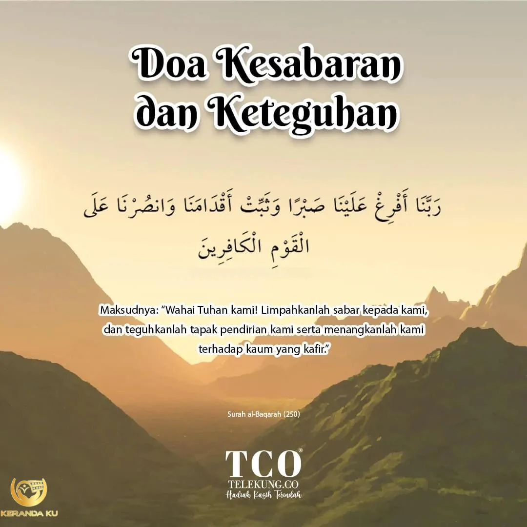 Doa kesabaran islam