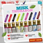 MISK THAHARAH ORIGINAL 100% NON ALKOHOL AROMA TAHAN LAMA / MISK TOHAROH ...