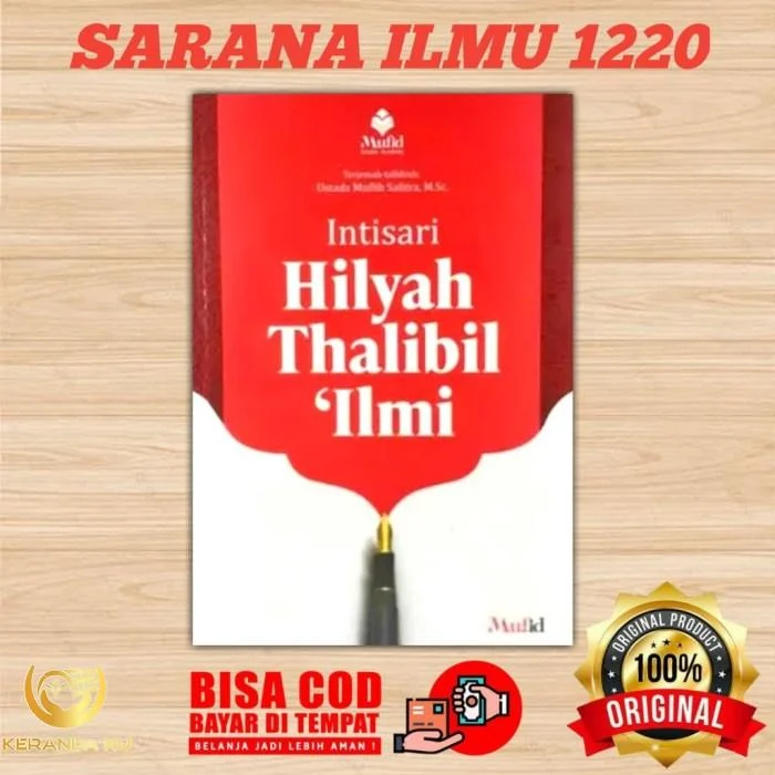Jual Buku Intisari Hilyah Thalibil 'Ilmi Adab Dan Akhlak Penuntut Ilmu ...
