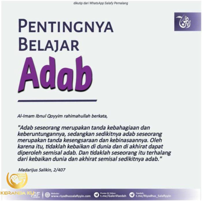 Pengertian Adab dan Contoh Adab dalam Kehidupan Sehari-hari – Gramedia ... Macam macam adab