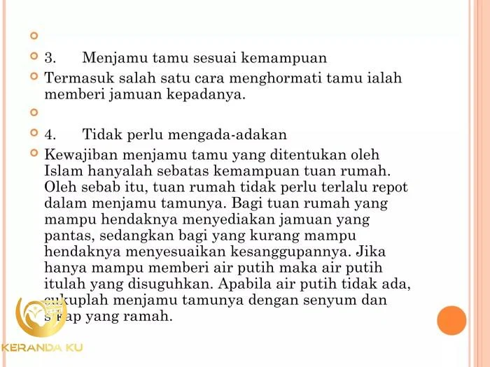 Adab bertamu dan menerima tamu | PPT