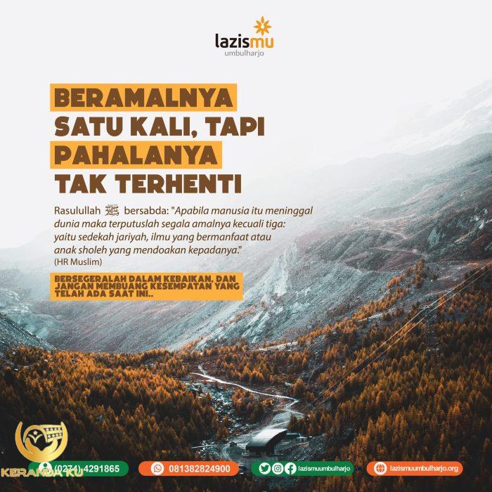 Sedekah Jariyah - Lazismu Umbulharjo