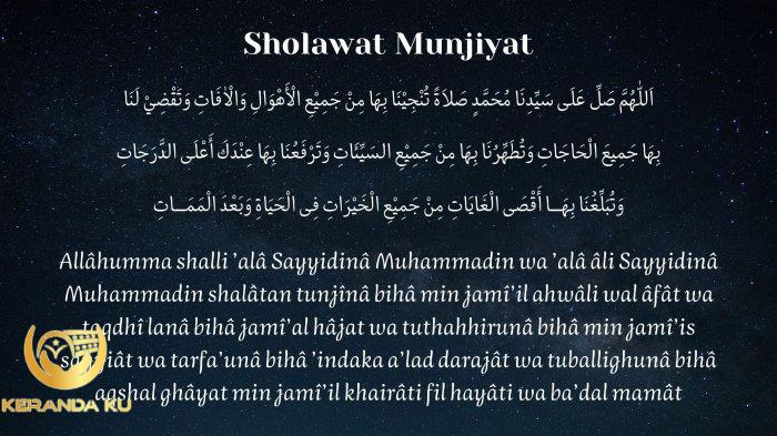 Sholawat Munjiyat Latin dan Artinya Bahasa Indonesia - Surya.co.id