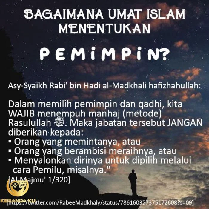 BAGAIMANA UMAT ISLAM MENENTUKAN PEMIMPIN? - Nasihat Sahabat BAGAIMANA UMAT ISLAM MENENTUKAN PEMIMPIN? - Nasihat Sahabat