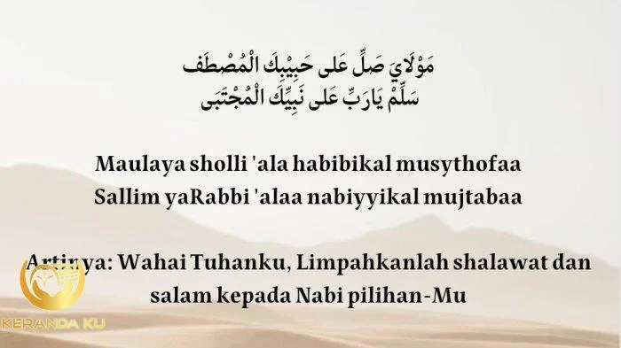Lirik Sholawat Maula Ya Sholli Ala Habibikal Musthofa Lengkap: Teks ... Shalawat maulaya