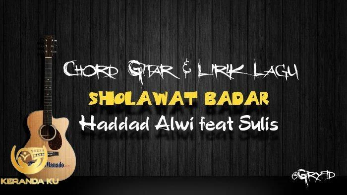 Kunci gitar uje shalawat badar