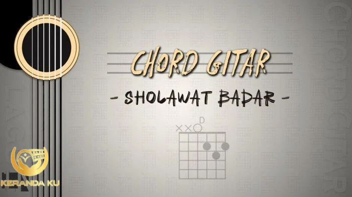 Kunci gitar uje shalawat badar