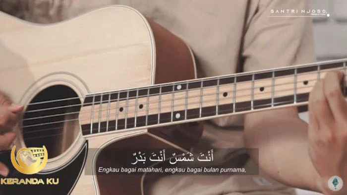 Kunci gitar wali shalawat