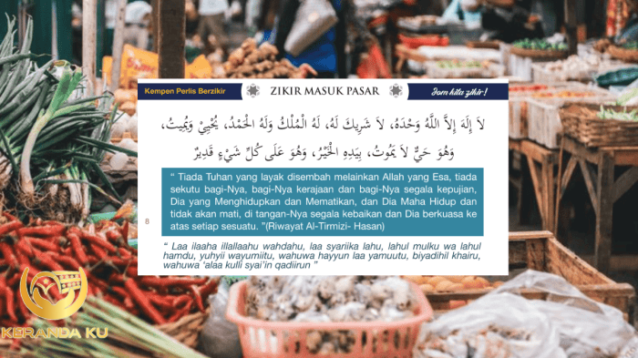 Doa Masuk Pasar, dan Pusat Keramaian - Surabaya Mengaji