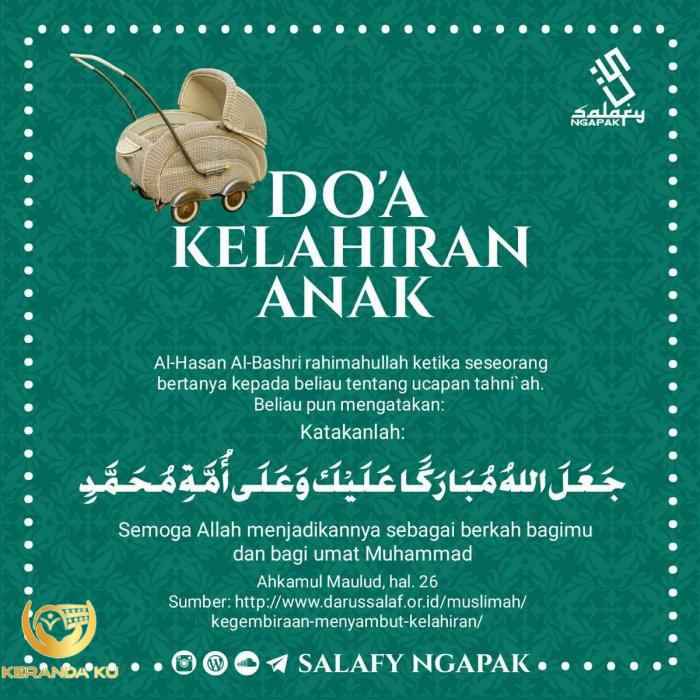 Doa Kelahiran Bayi Perempuan - Homecare24
