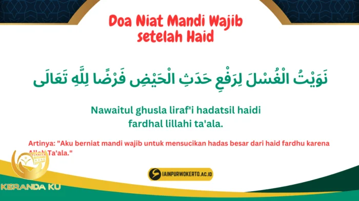 Cara Mandi Wajib Haid Yang Betul (Panduan Mudah Untuk Diikuti) Cara Mandi Wajib Haid Yang Betul (Panduan Mudah Untuk Diikuti)