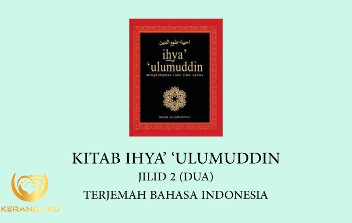 Download Kitab Ihya Ulumuddin Jilid (2) Terjemahan Bahasa Indonesia ...