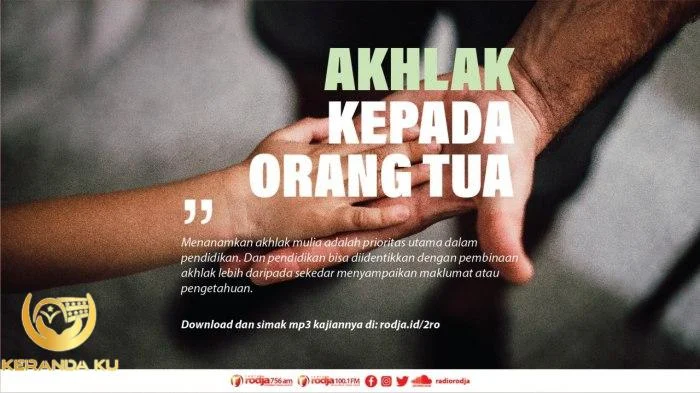 10 Adab Terhadap Orang Tua Dalam Islam dan Dalilnya