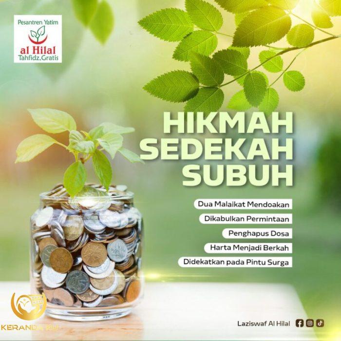 Hikmah Sedekah Subuh yang Wajib Kita Ketahui