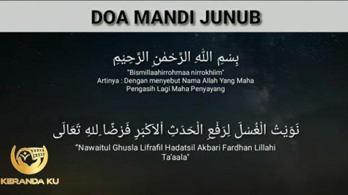 Doa Mandi Junub beserta Hukum dan Tata Caranya - Tribun-medan.com