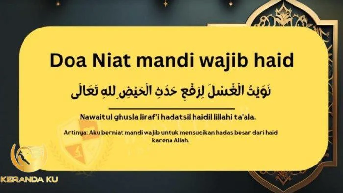 Bacaan Niat Mandi Wajib Saat Puasa Ramadan, Lengkap Dengan Tata Caranya ... Bacaan Niat Mandi Wajib Saat Puasa Ramadan, Lengkap Dengan Tata Caranya ...