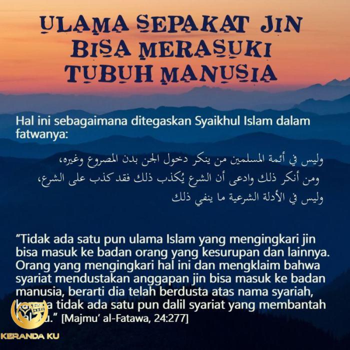 Tanda jin sudah keluar dari tubuh - MaryjanetaroConley