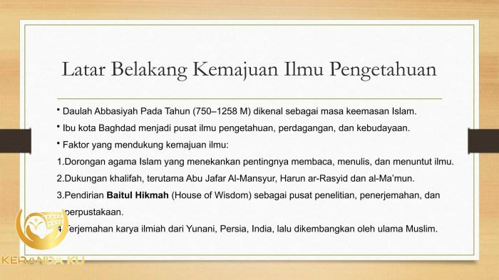 Hikmah peradaban islam