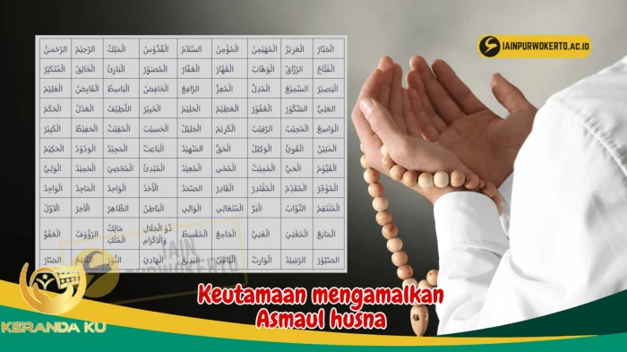 Asmaul Husna dan Artinya serta Khasiat Mengamalkannya dalam Kehidupan