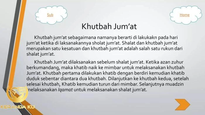 Khutbah | PPTX