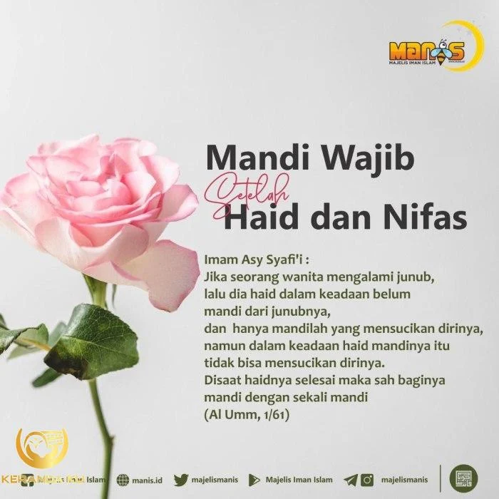 Cara Mandi Wajib Yang Betul ~ SURIA AMANDA Cara mandi wajib haid ketika sakit
