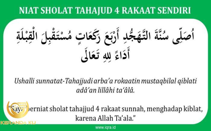 Tata Cara Sholat Tahajud beserta Bacaan Niat dan Doa Lengkap