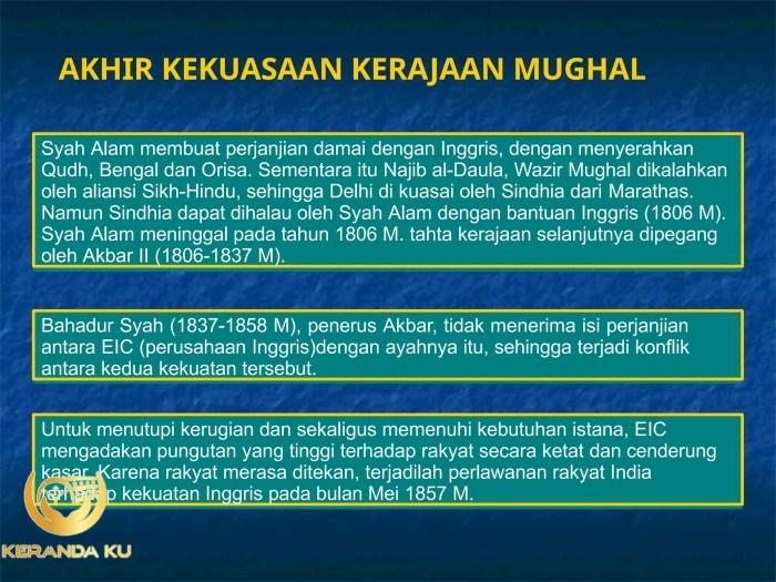 PERADABAN KESULTANAN MUGHAL DI INDIA.pptx