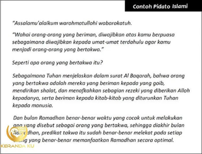 20 Contoh Pembukaan Pidato Berbagai Acara yang Mudah Dihafalkan Pidato shalawat nabi