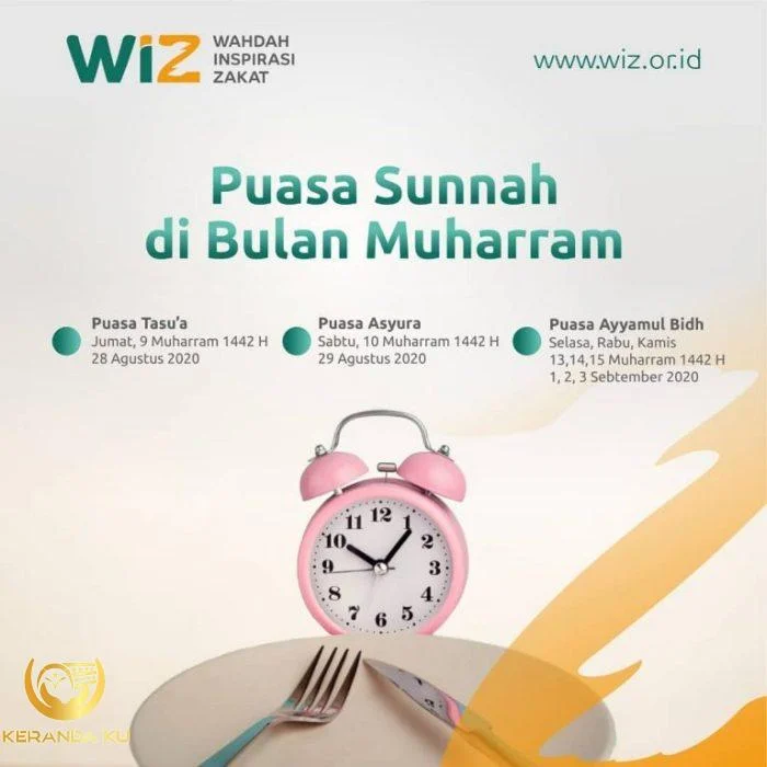 Jadwal dan Niat Puasa Sunnah Bulan Muharram Lengkap Ganjaran Pahala ...