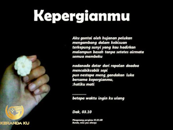 Puisi kematian islami