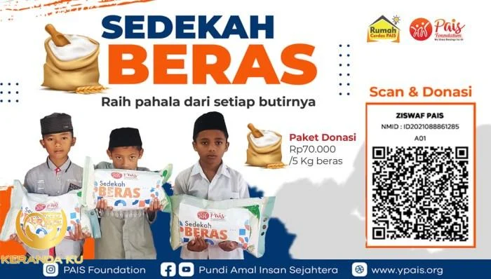 SEDEKAH BERAS | PAIS APP SEDEKAH BERAS | PAIS APP