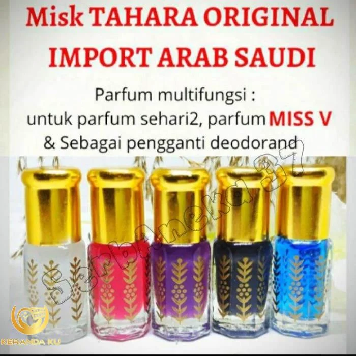 misk taharah parfum miss v original/misk thaharah asli 100%/musk ...