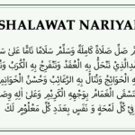 Cara mengamalkan sholawat nariyah