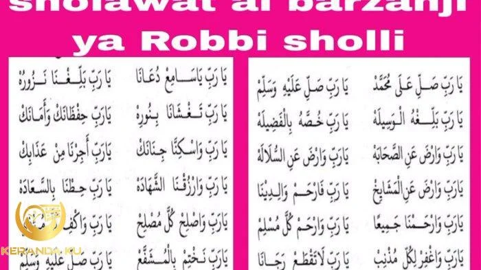Sholawat Al Barzanji Lengkap Bacaan Latin, Arab dan Artinya ... Shalawat albarjanji