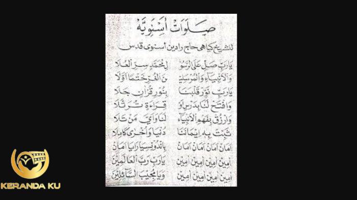 Lirik Lagu Sholawat Asnawiyah Lengkap Huruf Arab, Latin beserta Artinya ...