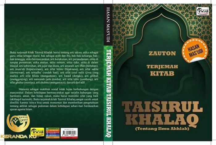 TERJEMAH KITAB TAISIRUL KHOLAQ | BukuAjar.com